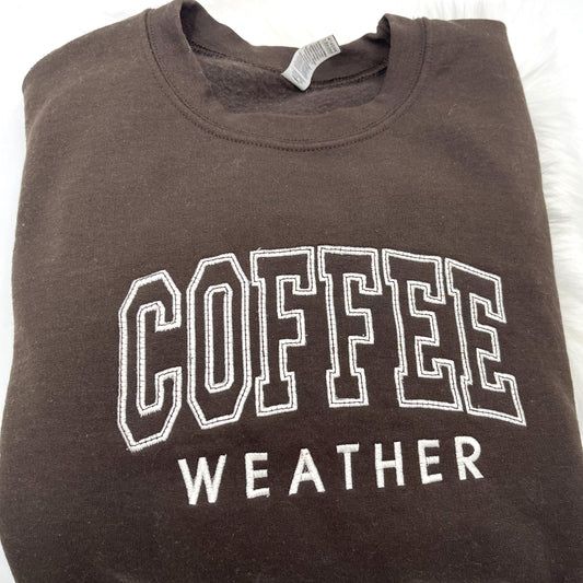 Coffee Weather Crewneck Sweatshirt