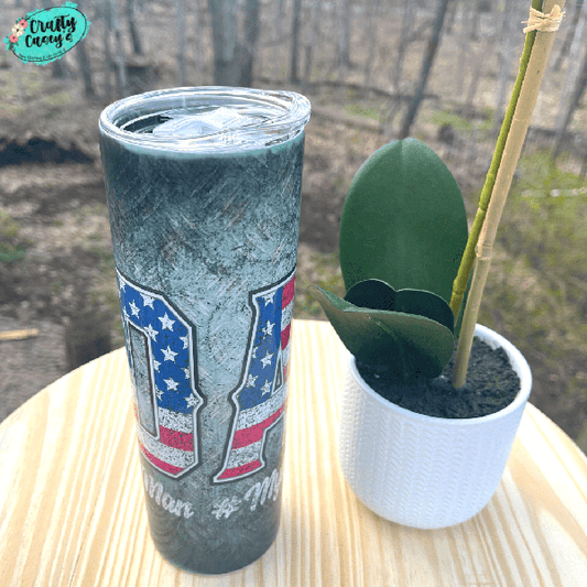 Dad The Myth The Legend Flag Tumbler