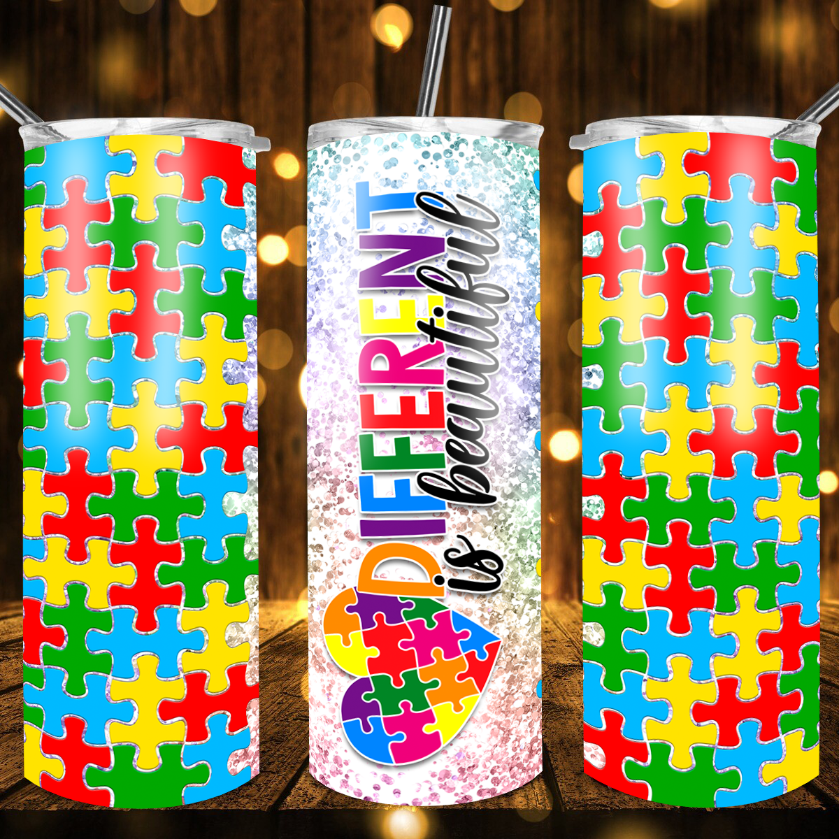 Different Is Beautidul Tumbler