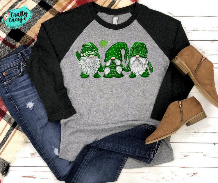 St. Patrick's Day 3/4 Sleeves Raglan