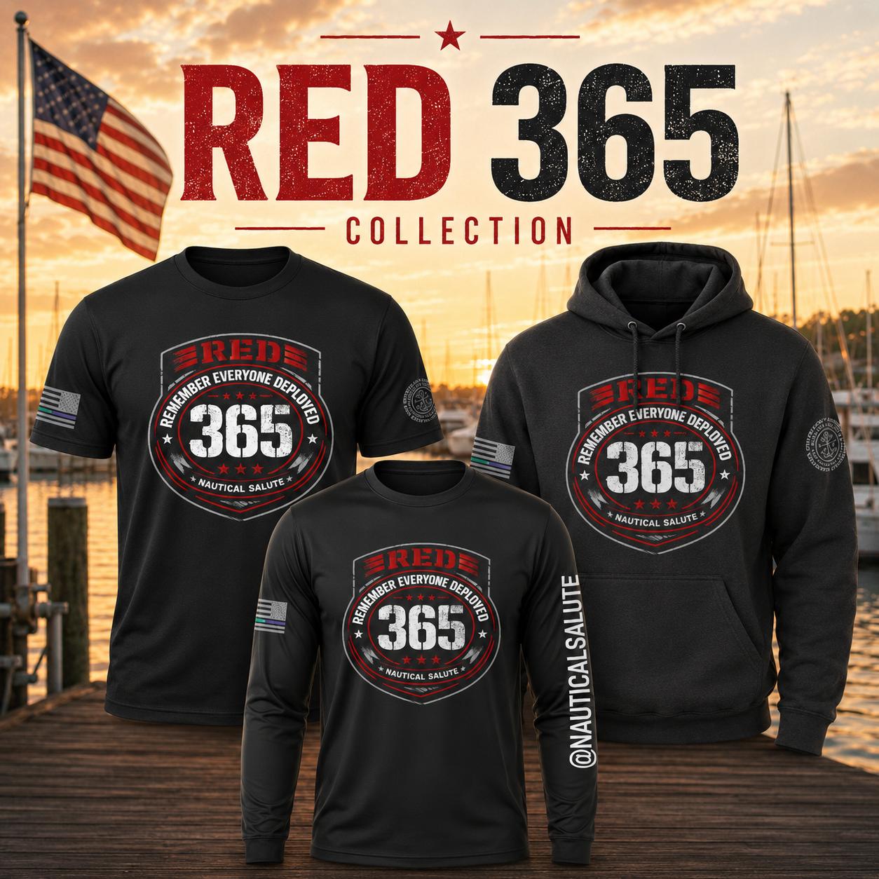 NAUTICAL SALUTE RED 365