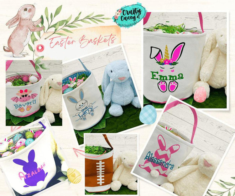 Easter Baskets Embroidered Wholesale