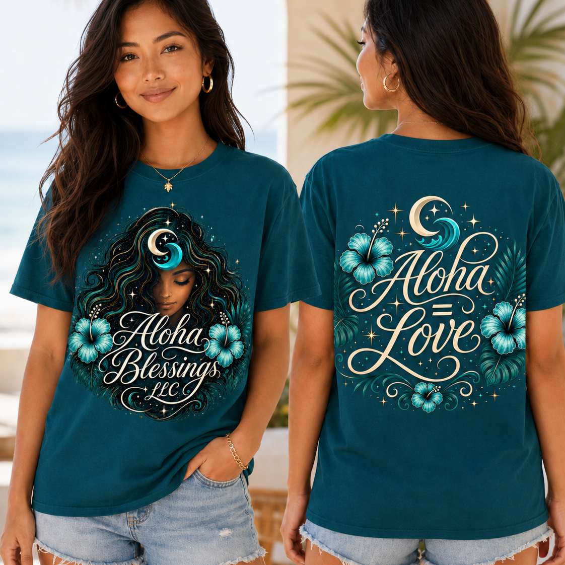ALOHA BLESSINGS ALOHA EQUALS LOVE