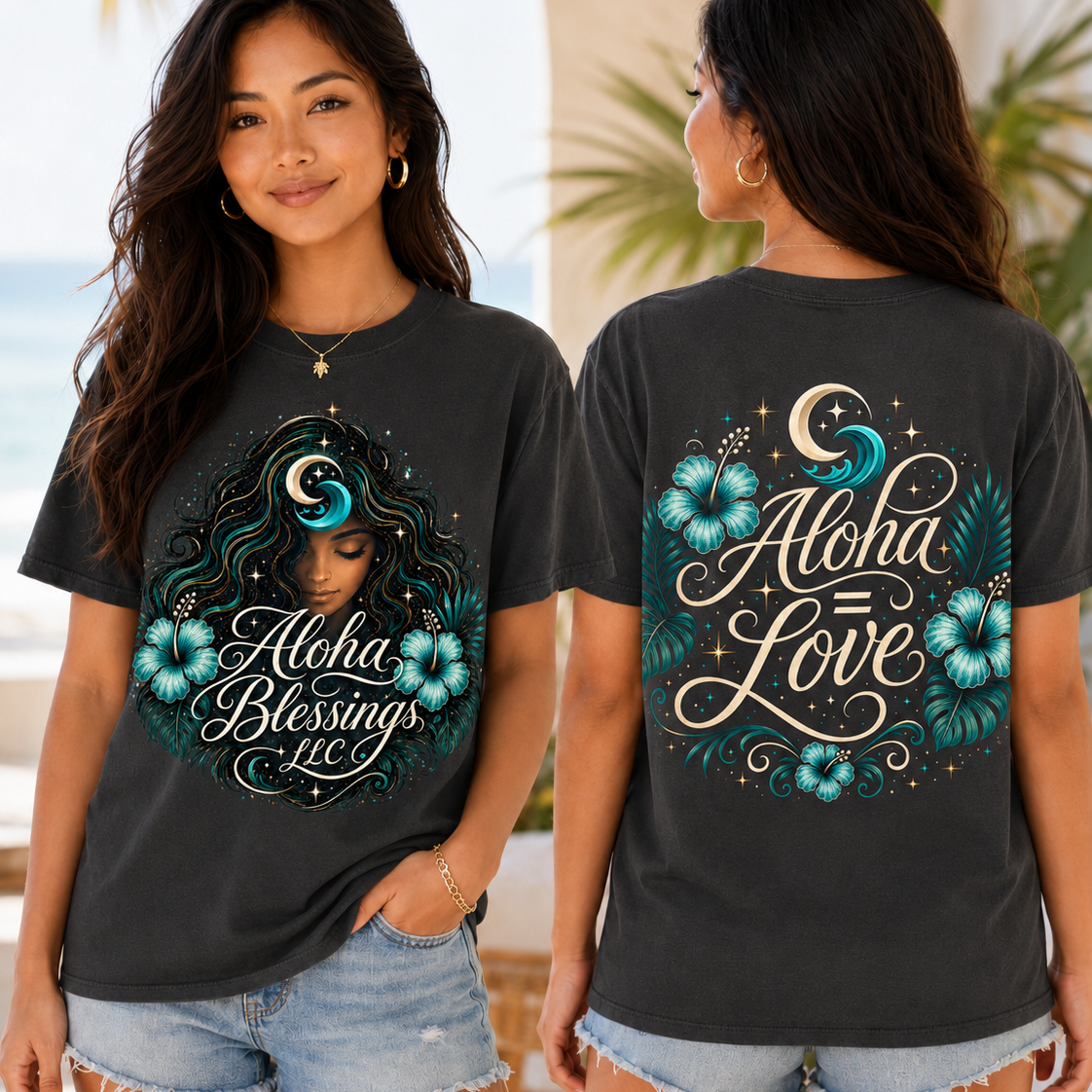 ALOHA BLESSINGS ALOHA EQUALS LOVE