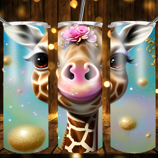 Amazing Giraffe Drink Tumbler