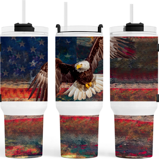American Eagle 40 oz Tumbler