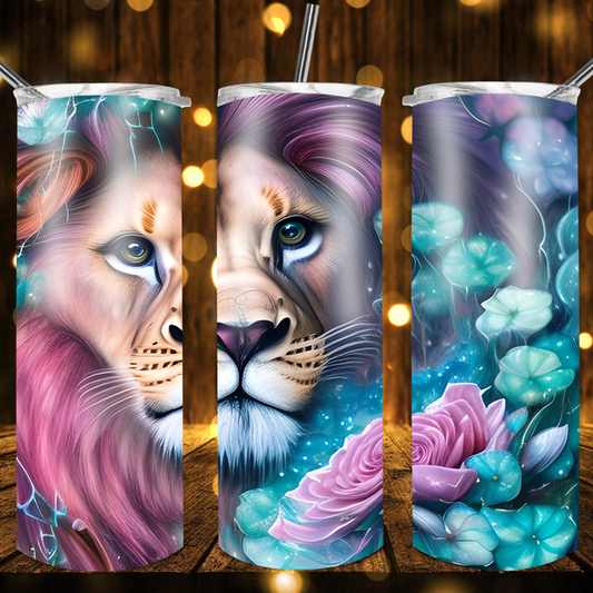 Beautiful Lion Drink Tumbler