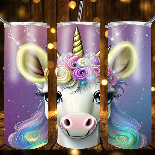 Beautiful Unicorn Tumbler