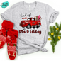 Black Friday Load Up- Red Truck -T-shirt