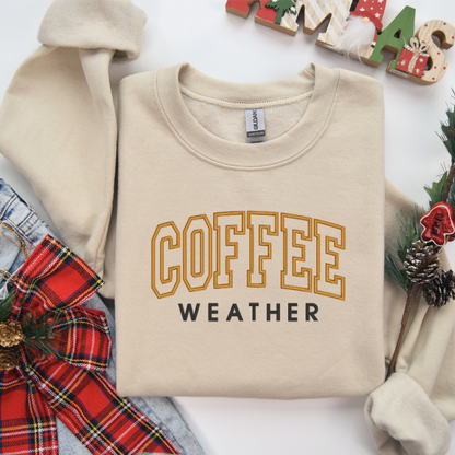 Coffee Weather Crewneck Sweatshirt