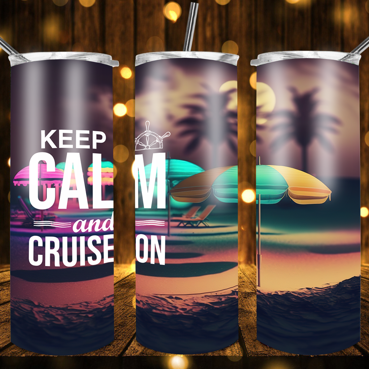 Crusing Sea Turtles Tumbler