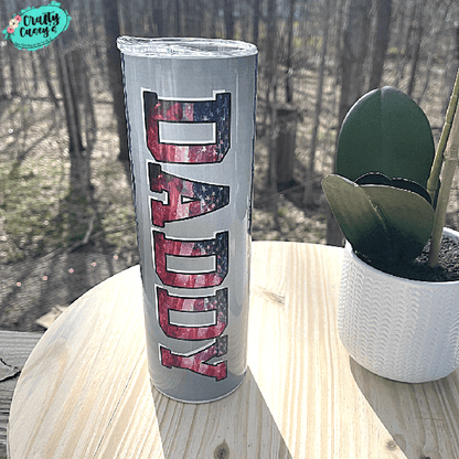 Daddy Flag Tumbler