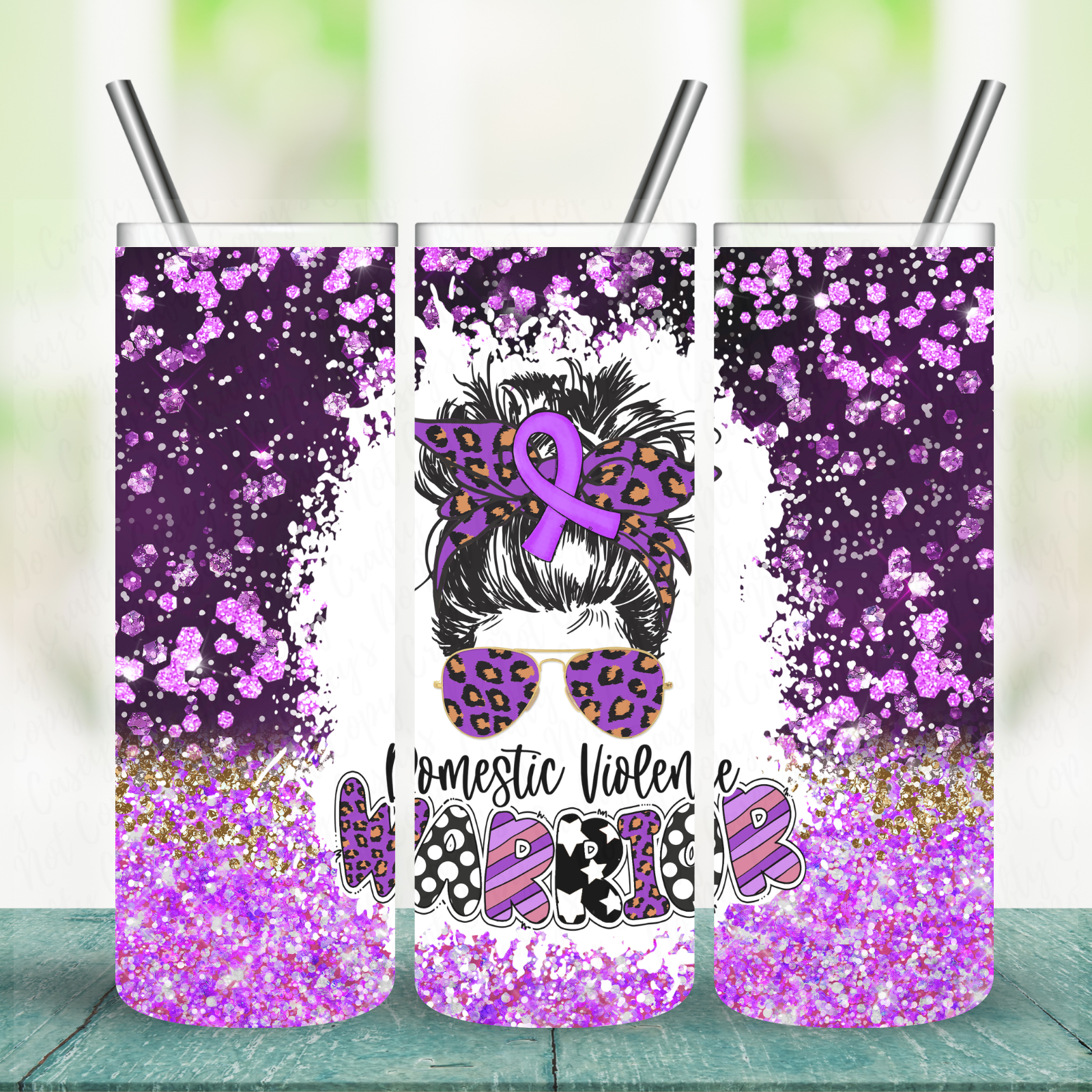 Domestic Violence Mom Awareness -Drink Tumbler