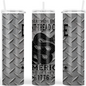 Don't Tread On Me America Snake Metal Tumbler
