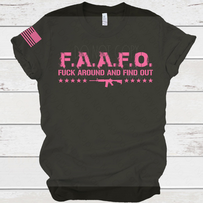 F.A.F.O. Patriotic Graphic Shirt by Crafty Casey's