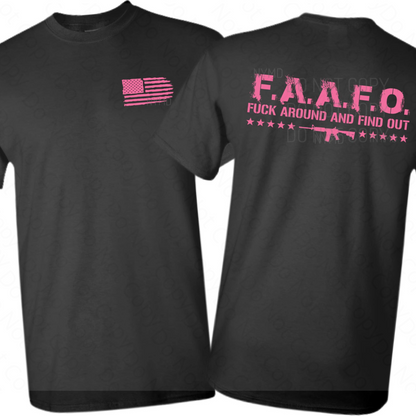 F.A.F.O. Patriotic Graphic Shirt by Crafty Casey's