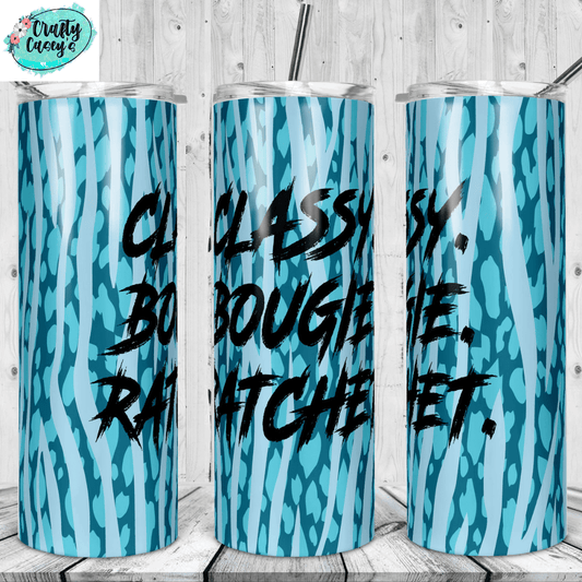 Funny Classy Boochie Ratchet-Vintage Retro Tumbler