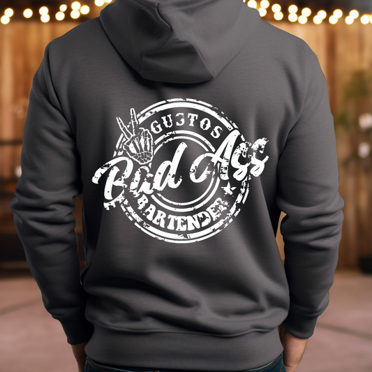 Gustos Badass Bartender Hoodie