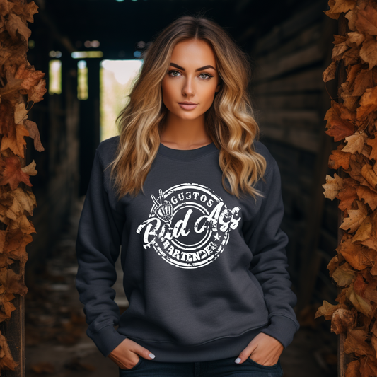 Gustos Badass Bartender Sweatshirt