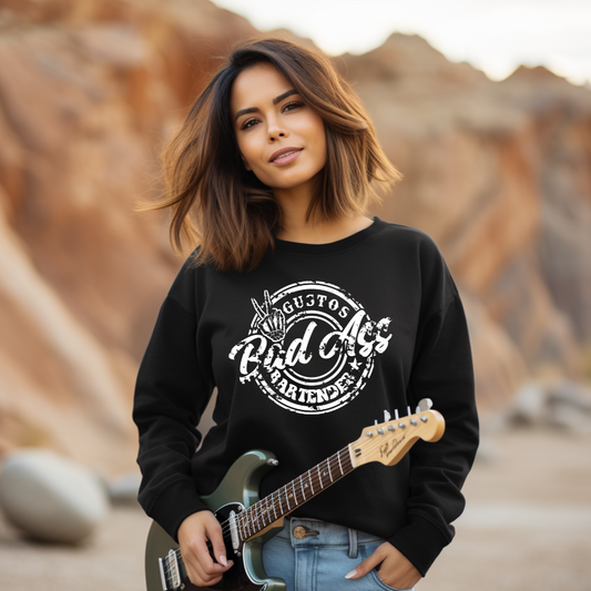 Gustos Badass Bartender Sweatshirt
