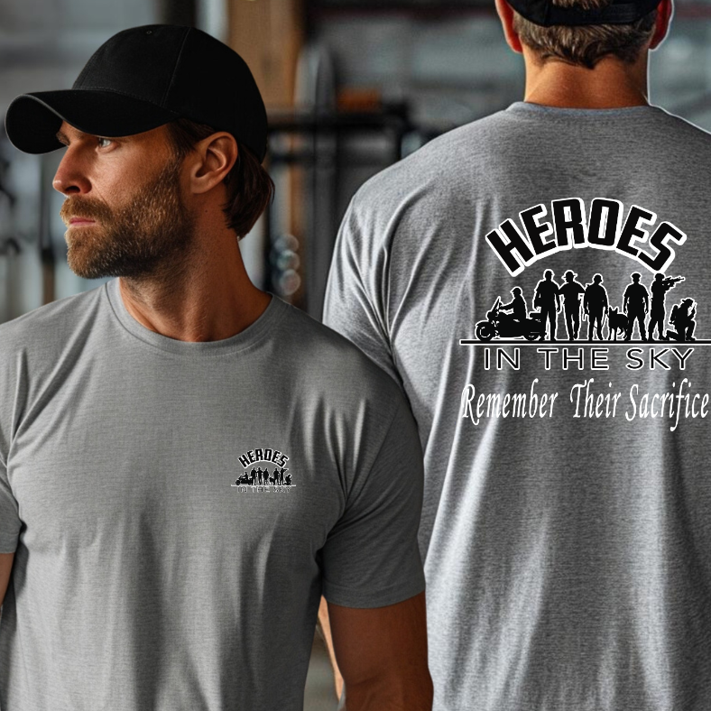 Heroes In The Sky Remember Their Sacrifice T-shirt