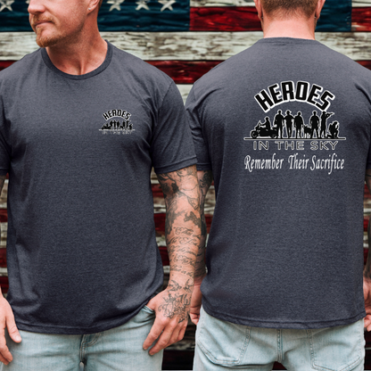 Heroes In The Sky Remember Their Sacrifice T-shirt