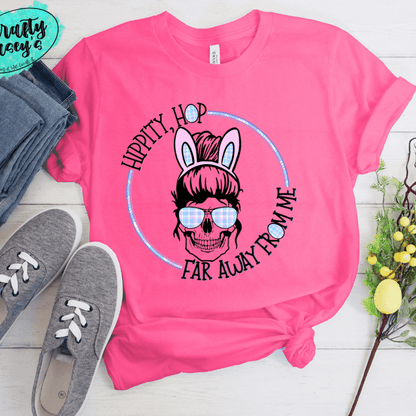 Hippity Hop Long Way From Home - Light Mom Bunn -Sublimation Transfers