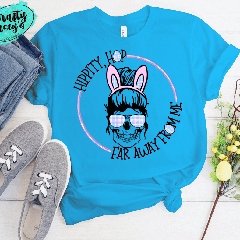 Hippity Hop Long Way From Home - Light Mom Bunn -Sublimation Transfers