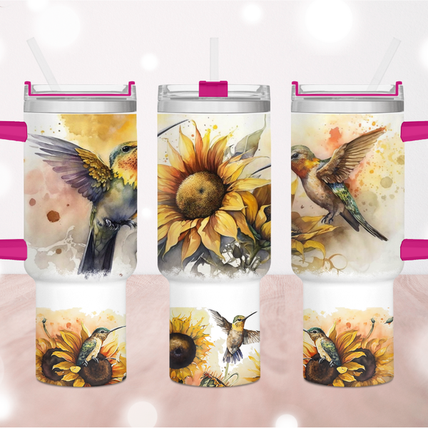 Humingbirds 40 oz. Tumbler