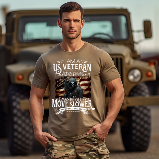 I Am A U.S. Veteran, I Will Put My Uniform Back On If My Country Needs Me Tee