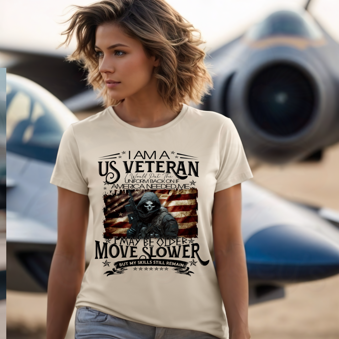 I Am A U.S. Veteran, I Will Put My Uniform Back On If My Country Needs Me Tee
