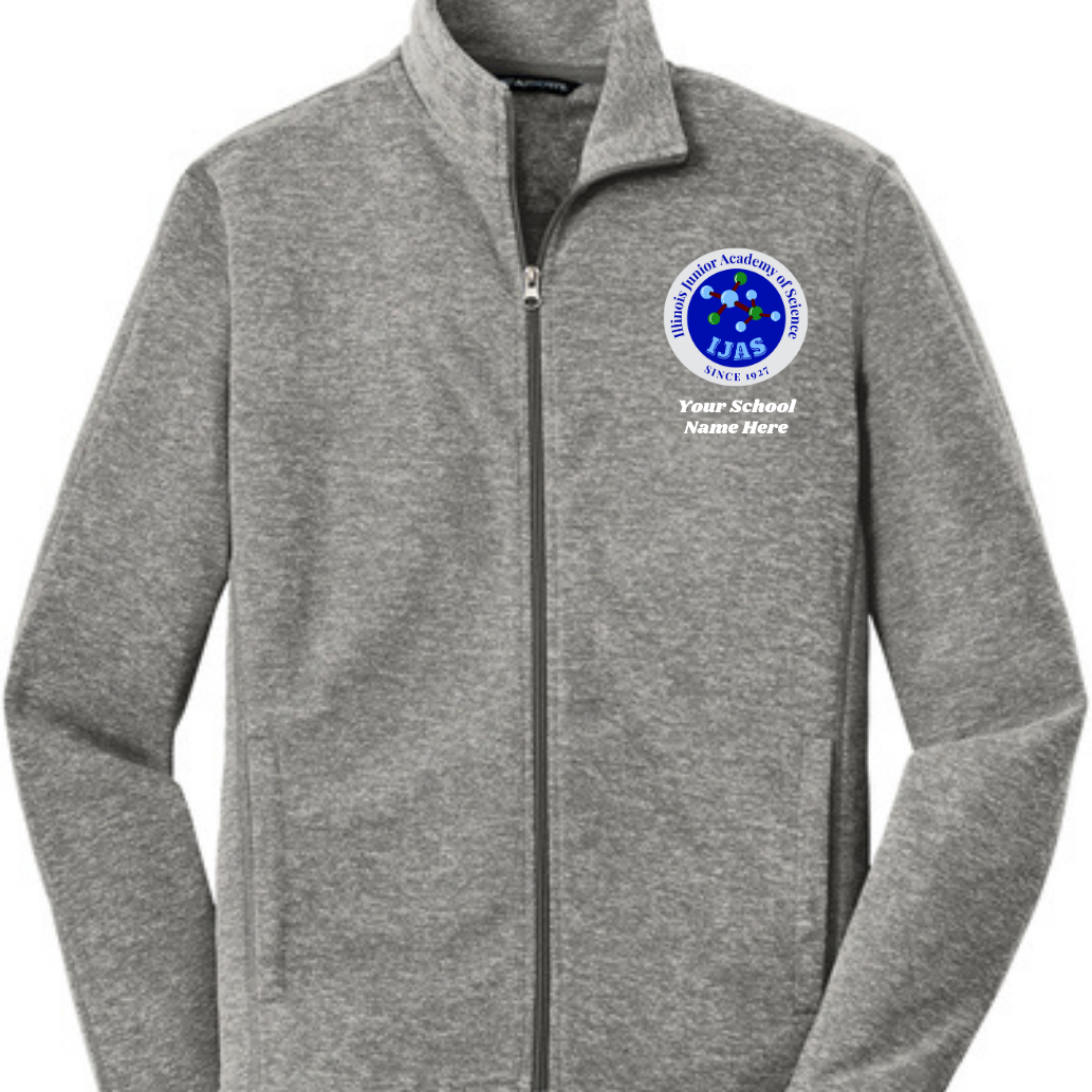 Illinois Junior Academy Of Science Fleece Embroidered Full Zip