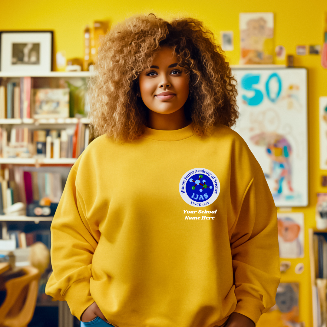 Illinois Junior Academy Of Science Left Chest Logo Sweatshirt