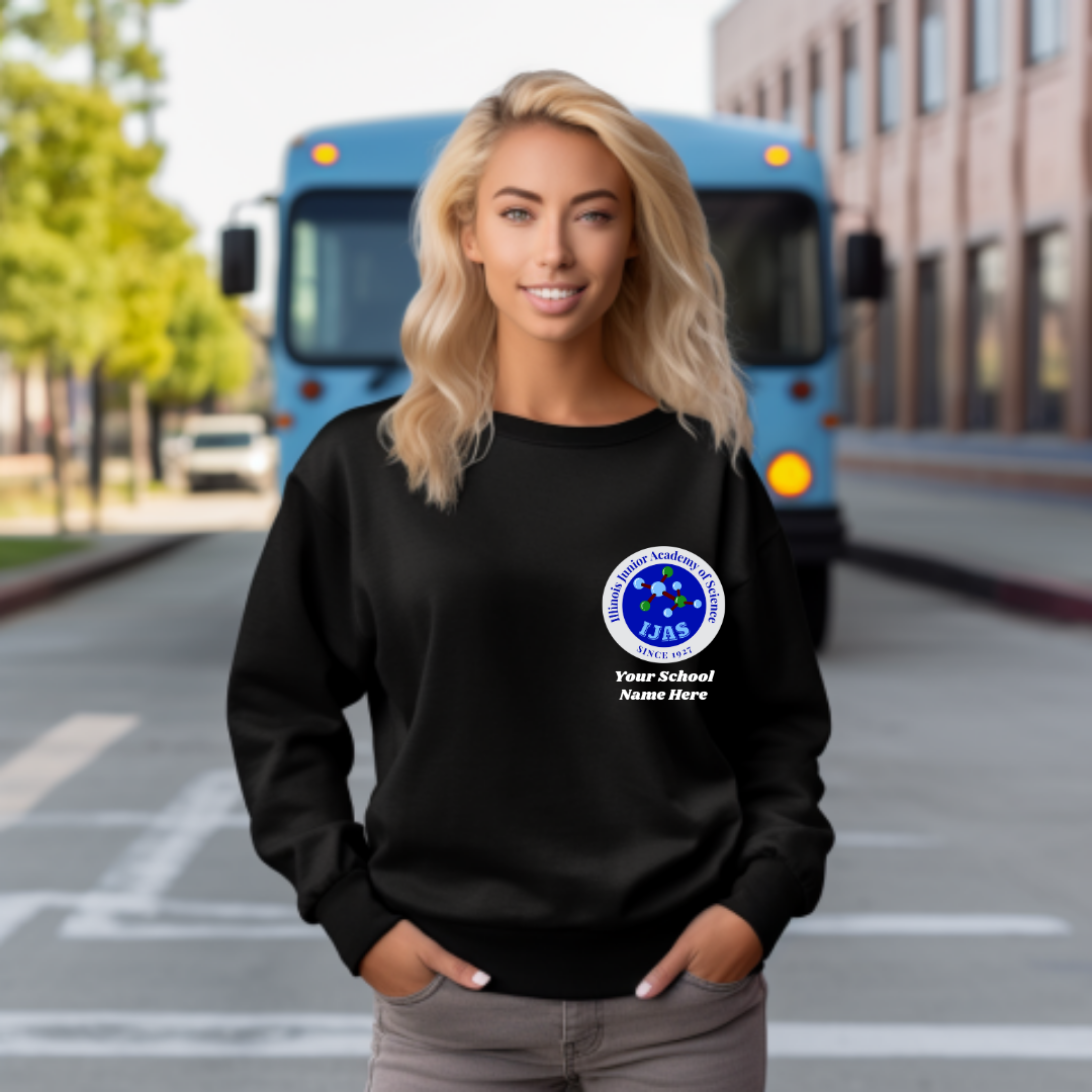 Illinois Junior Academy Of Science Left Chest Logo Sweatshirt