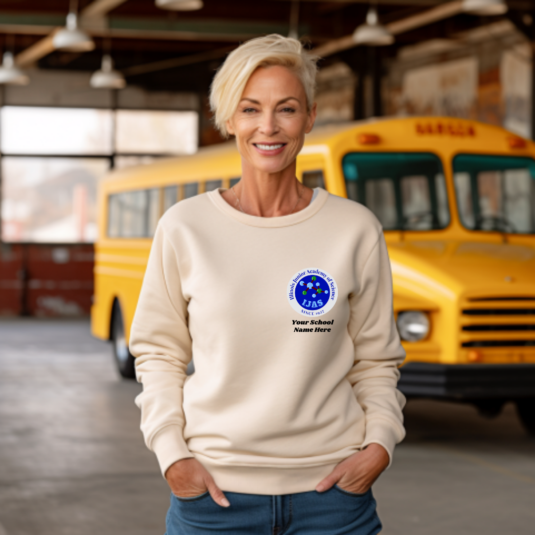 Illinois Junior Academy Of Science Left Chest Logo Sweatshirt