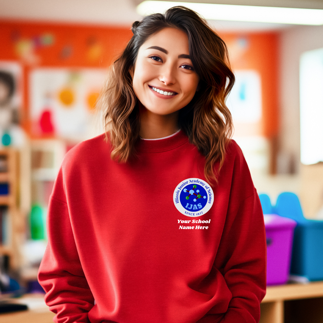 Illinois Junior Academy Of Science Left Chest Logo Sweatshirt