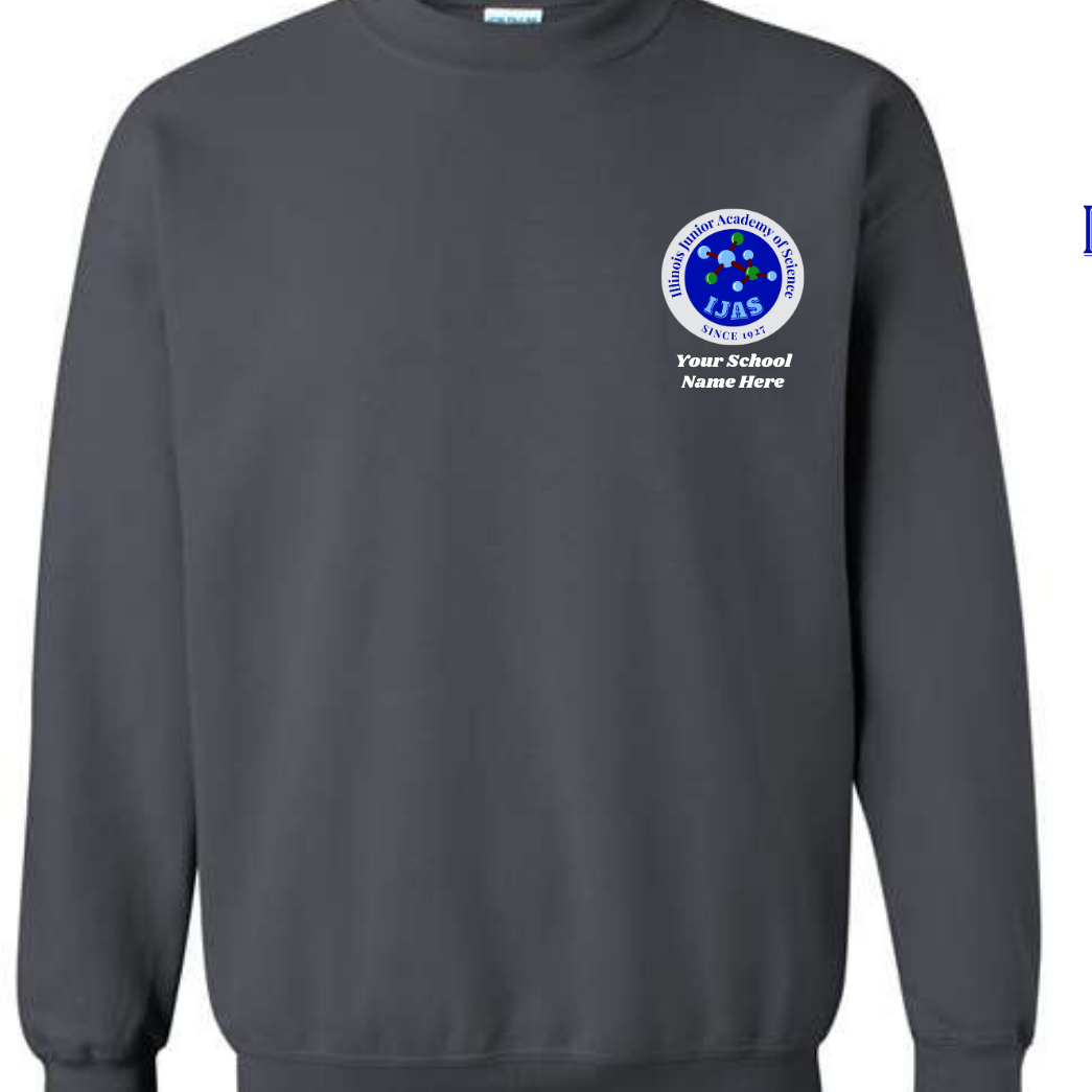 Illinois Junior Academy Of Science Left Chest Logo Sweatshirt