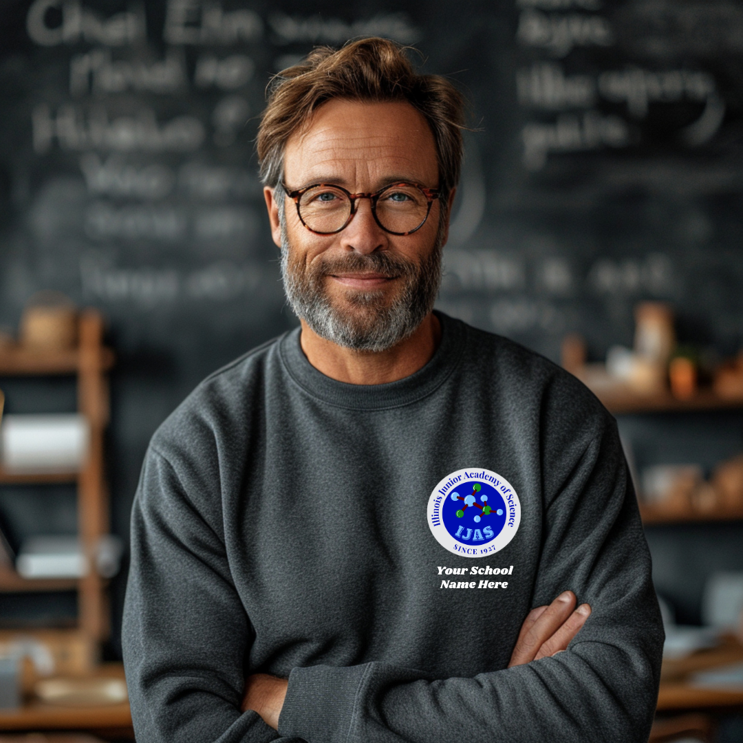 Illinois Junior Academy Of Science Left Chest Logo Sweatshirt