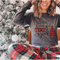 It's The Most Wonderful Time Of The Year Buffalo Plaid Tree- Long Sleeve