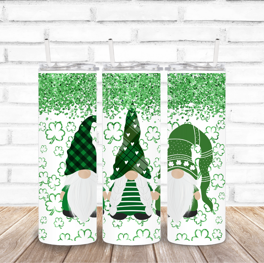 Leprechaun St. Pats. Gnome Drink Tumbler