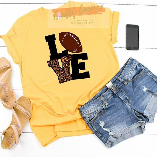 Love Football -Sports Unisex T-shirt.