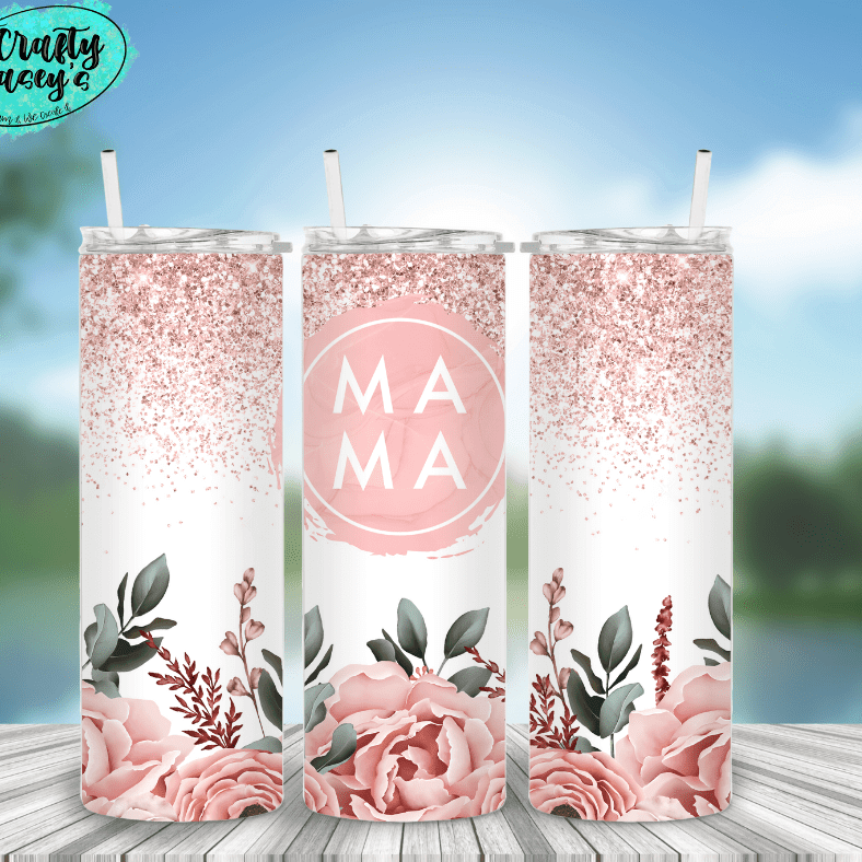 MAMA Rose Gold Tumbler-Mother's Day Tumbler