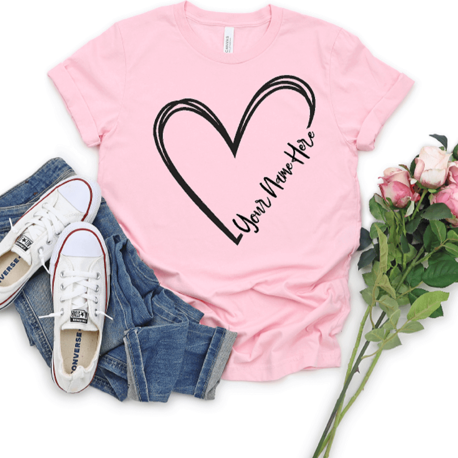 Mom Heart- Personalized-Grandma, Mamma, GIGI