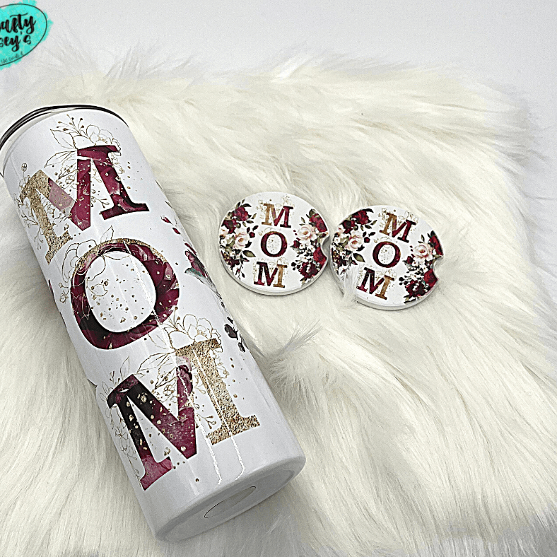 Mom Roses Valentine Drink Tumbler