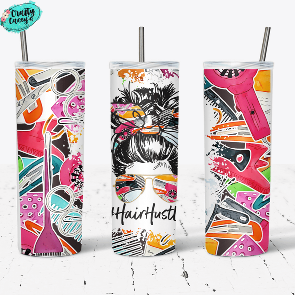 Mom Skull Hair Stylist-Occupational-Tumbler