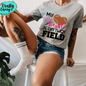 My Heart Football Is On That Field Unisex Tee