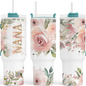 Nana Pink Roses 40 oz. Tumbler