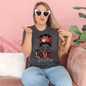 One Loved Grandma Messy Bunn Valentines - Women's Unisex- t-shirt