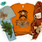 One Thankful Mama- Mom Skull Tee -T-shirt
