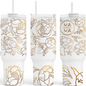 Peone Flower MaMa 40 Oz. Tumber